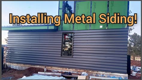 installing metal siding on house|installing metal siding horizontally.